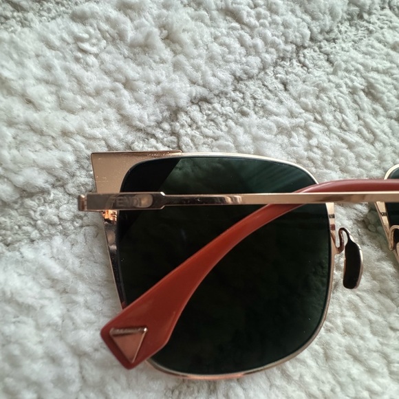 Fendi Ff 0191/S Cat Eye Green Sunglasses - Picture 9 of 9